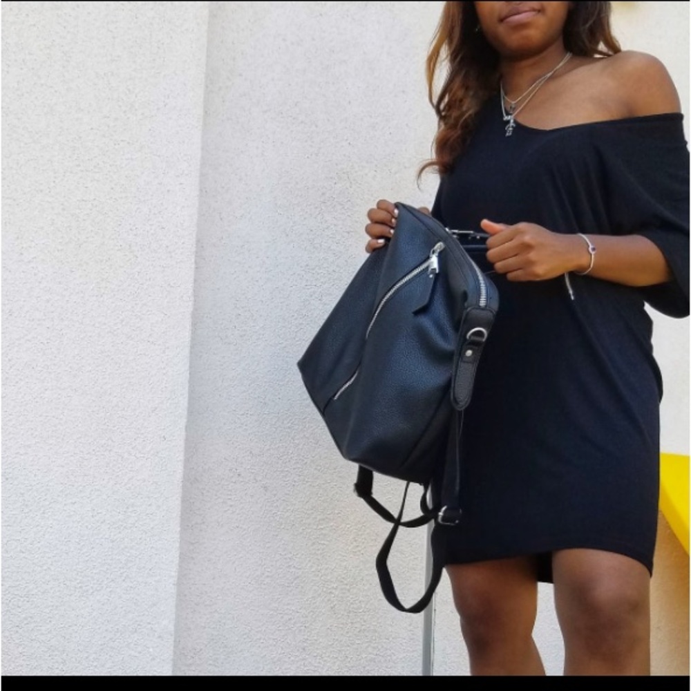 Little Black T-shirt Dress